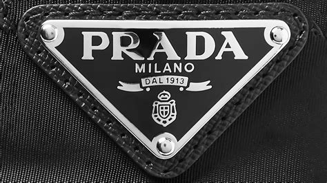 prada symbole leather|mario Prada logo.